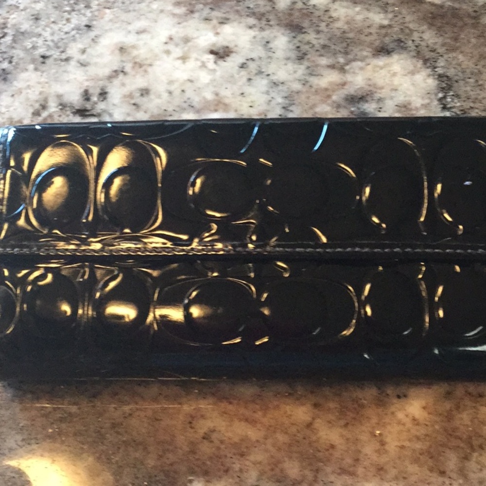 Black Coach Wallet - Picture 4 of 7